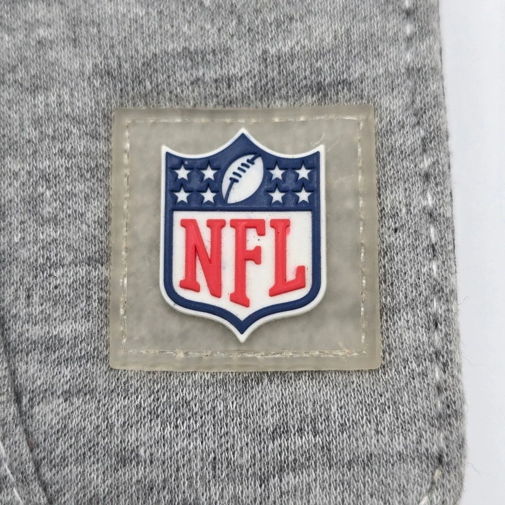 NFL New England Patriots Hoodie Notebook‎ Cover Gray Sports Fan Gameday Novelty